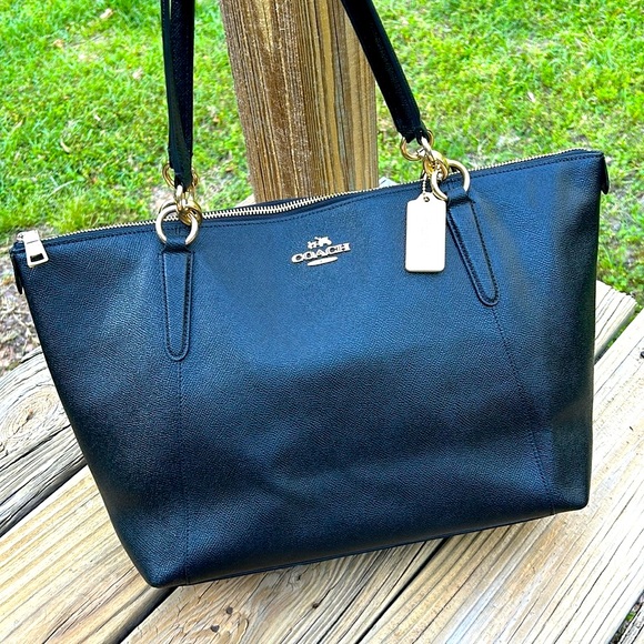 👜Coach Ava Tote Crossgrain Purse - Picture 3 of 16